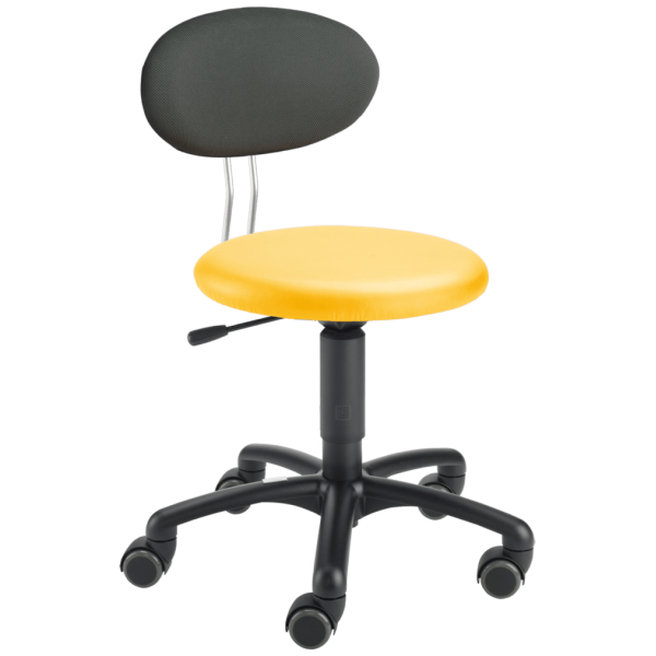 LeitnerTwist "KIGA" children's chair/educator's chair with round seat