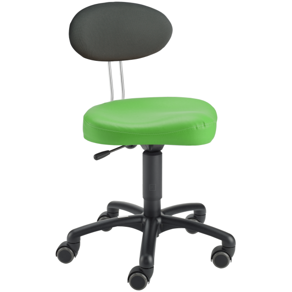 Educator chair/children's chair LeitnerTwist K "KIGA" with saddle seat