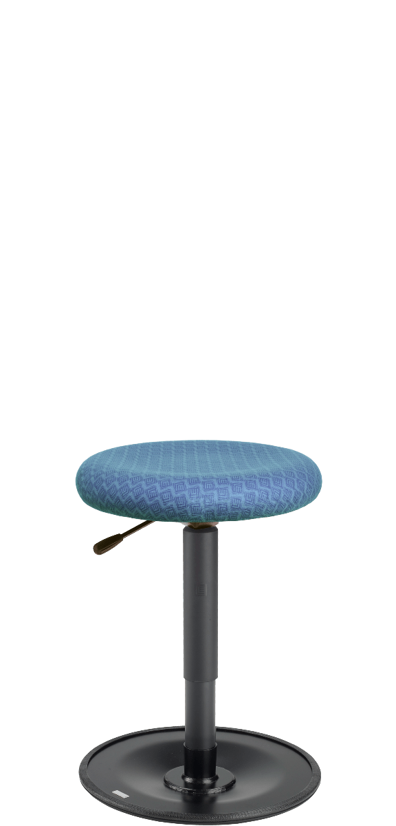 LeitnerWipp standing aid and motion stool, contour seat